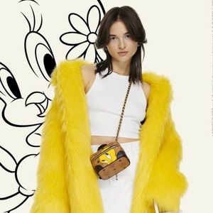 MCM X Looney Tunes Rockstar Vanity Case in Visetos